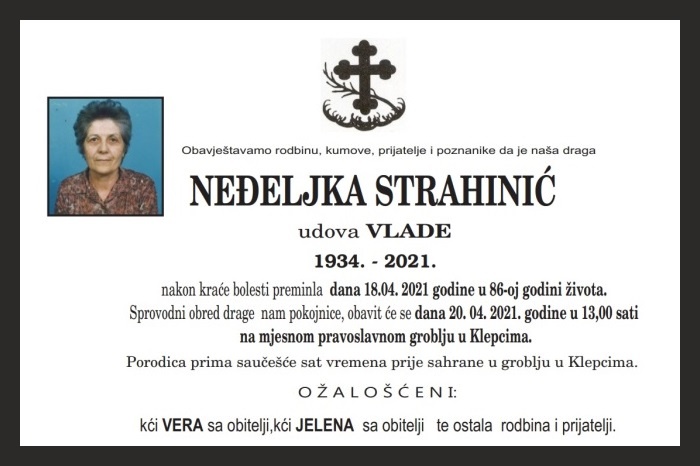 Neđeljka  Strahinić