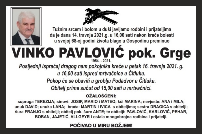 Vinko  Pavlović