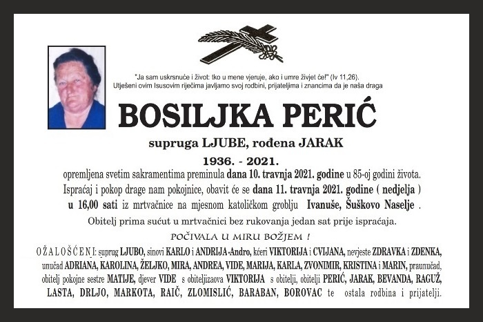 Bosiljka  Perić