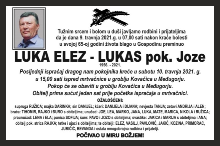 Luka Elez –  Lukas