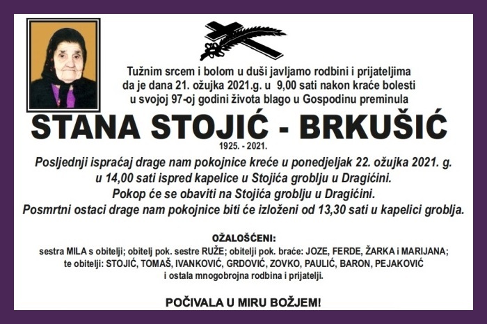 Stana Stojić –  Brkušić