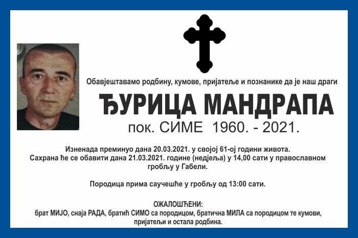 Ђурица  Мандрапа
