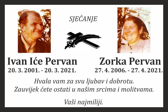 Ivan Iće I Zorka  Pervan