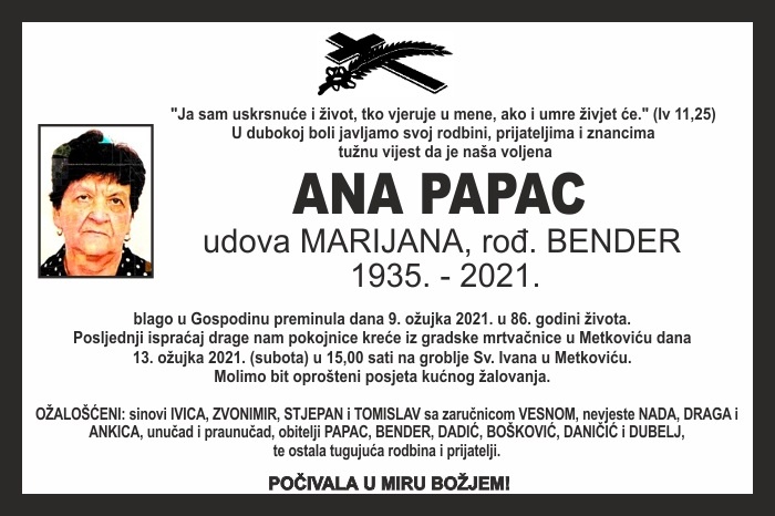 Ana  Papac
