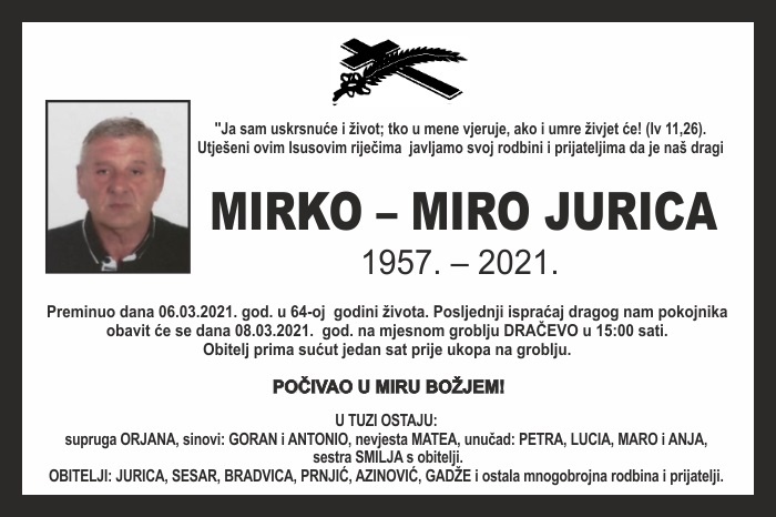 Mirko – Miro  Jurica