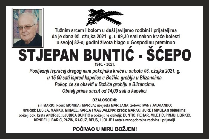 Stjepan Buntić –  Šćepo