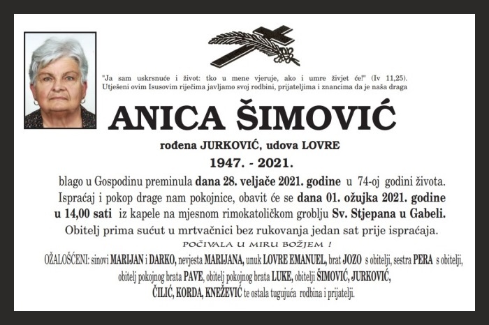 Anica  Šimović