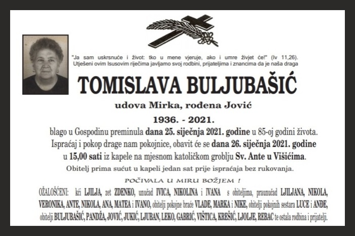 Tomislava  Buljubašić