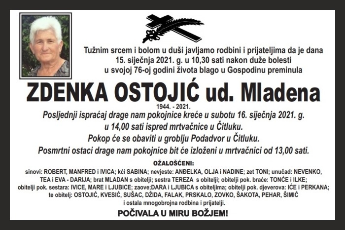 Zdenka  Ostojić