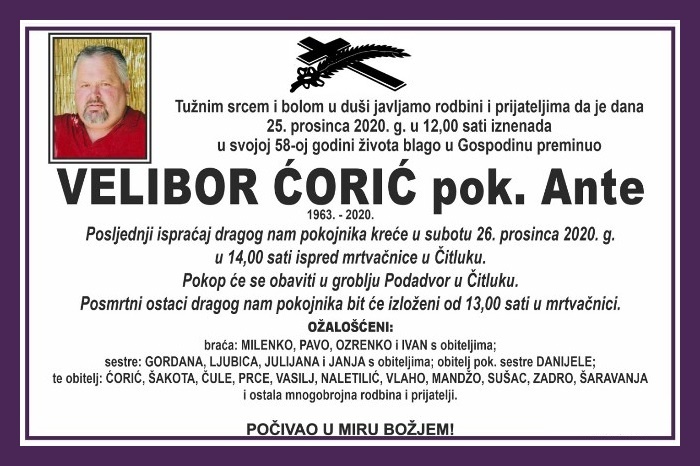 Velibor  Ćorić