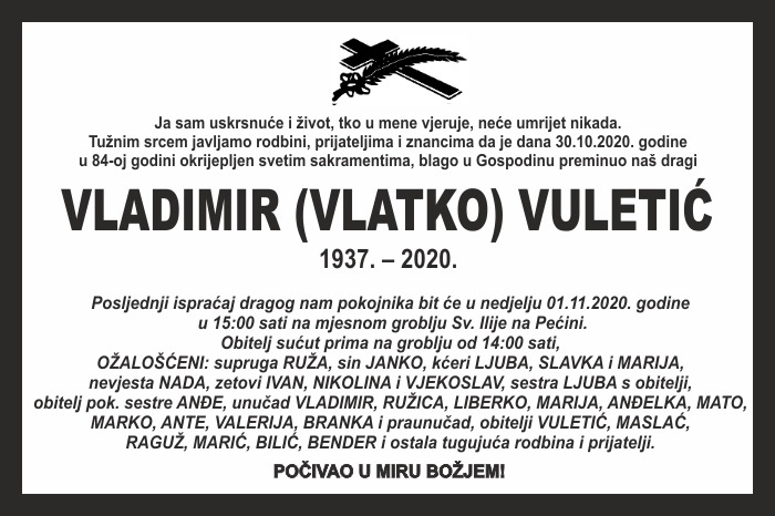 Vladimir (Vlatko)  Vuletić