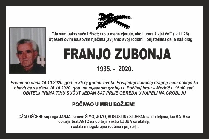 Franjo  Zubonja
