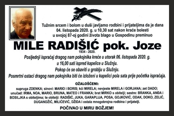 Mile  Radišić