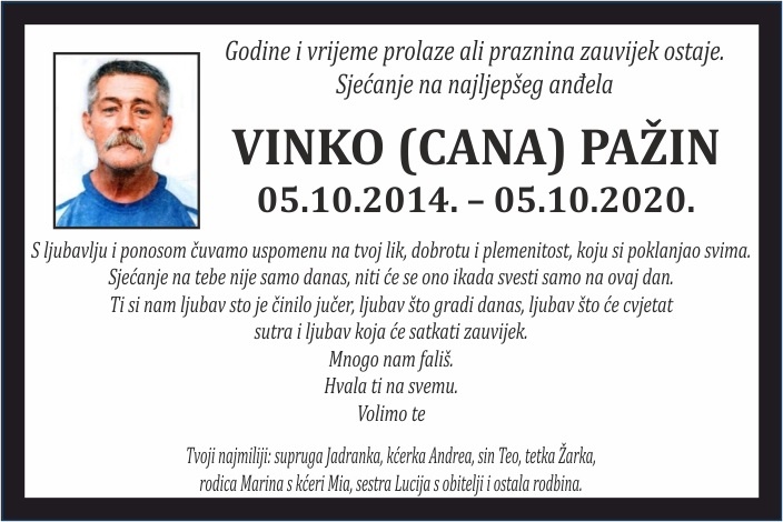 Vinko Pažin –  Cana