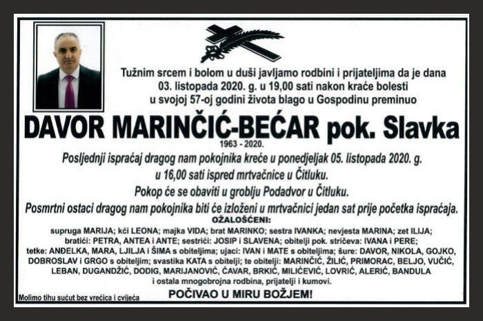 Davor Marinčić –  Bećar