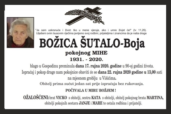 Božica Šutalo –  Boja