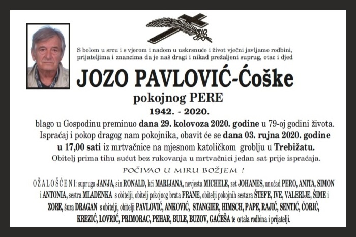 Jozo Pavlović –  Ćoške