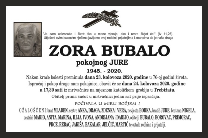 Zora  Bubalo