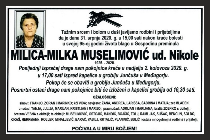 Milica-Milka  Muselimović