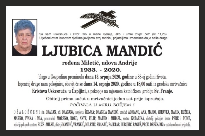 Ljubica  Mandić
