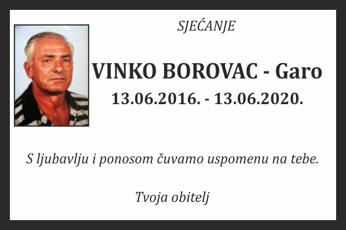 Vinko Borovac –  Garo