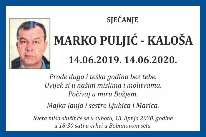 Marko Puljić –  Kaloša