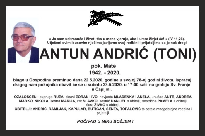 Antun Andrić  (Toni)