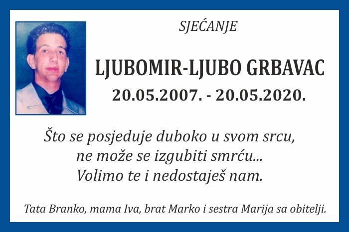 Ljubomir-Ljubo  Grbavac