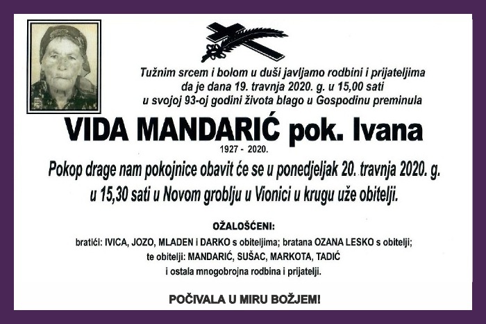 Vida  Mandarić