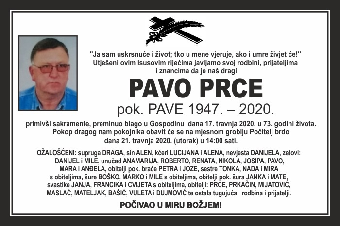 Pavo  Prce