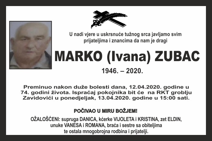 Marko  Zubac