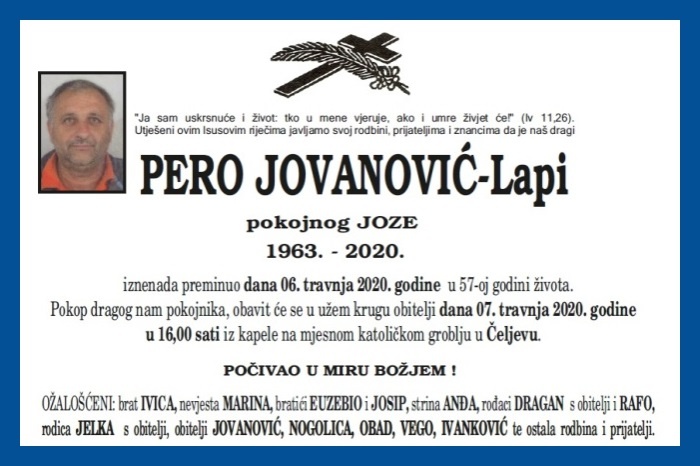 Pero Jovanović –  Lapi