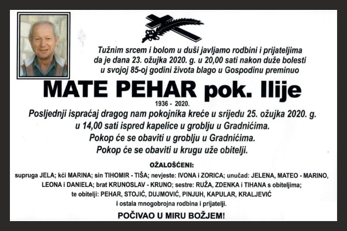 Mate  Pehar