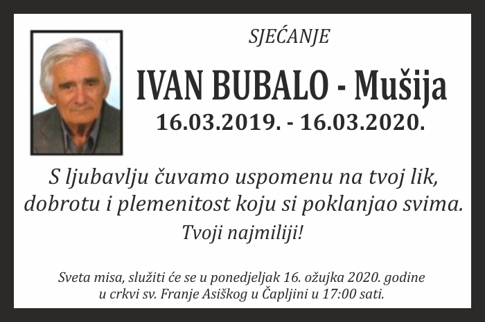 Ivan Bubalo –  Mušija