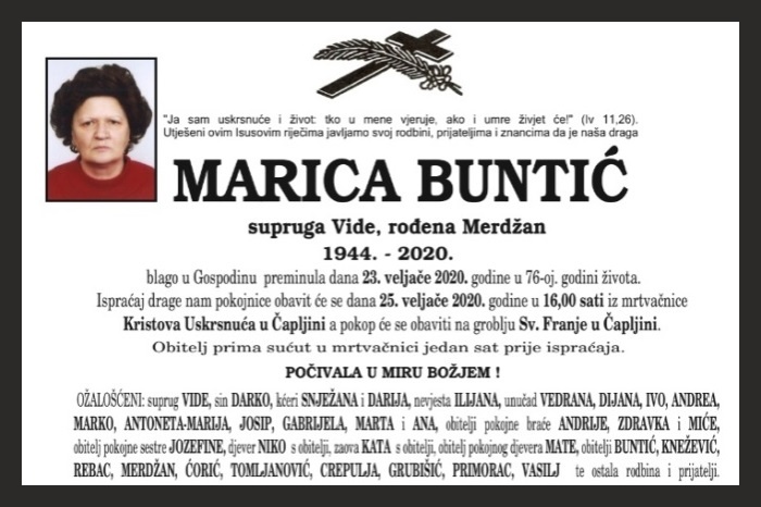 Marica  Buntić