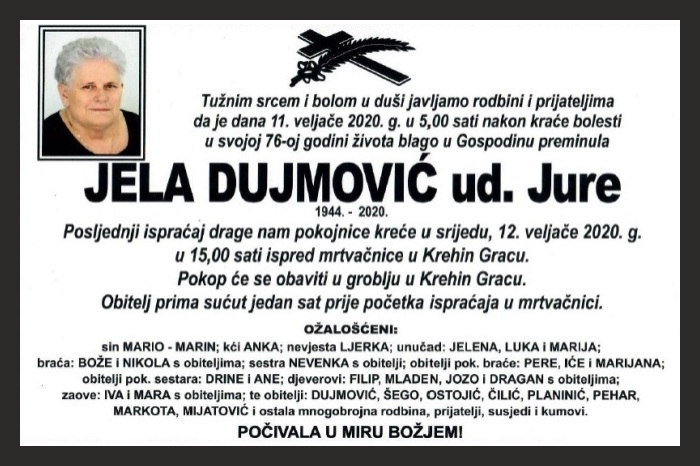 Jela  Dujmović