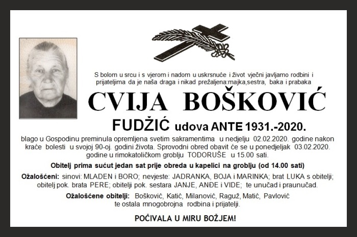 Cvija  Bošković