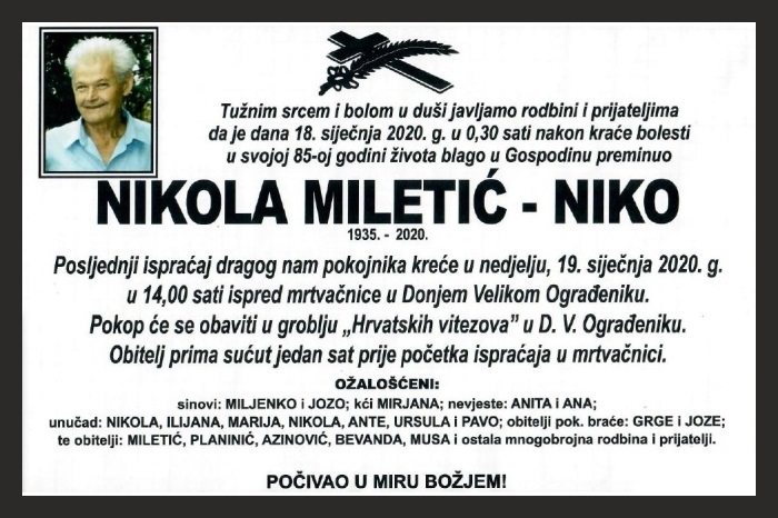 Nikola Miletić –  Niko