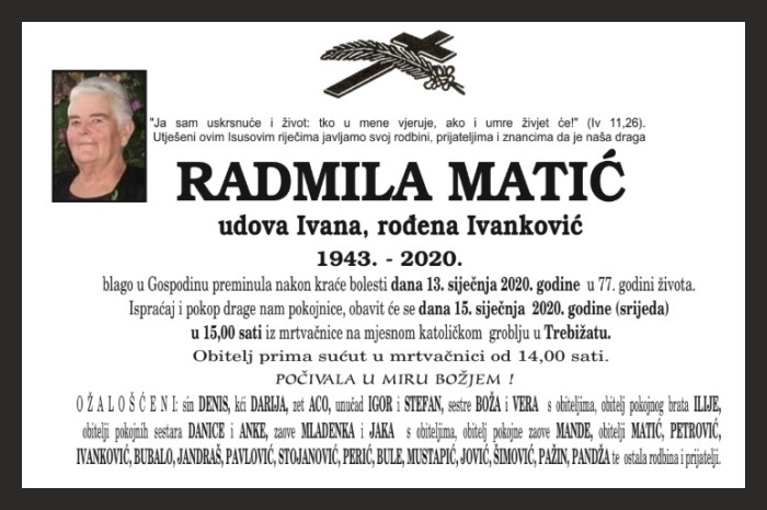 Radmila  Matić