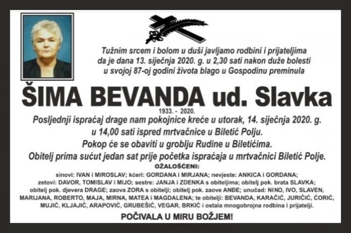 Šima  Bevanda