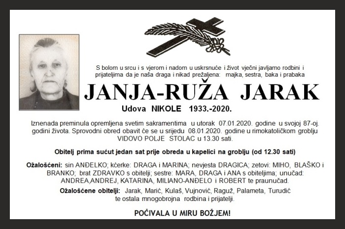 Janja-Ruža  Jarak