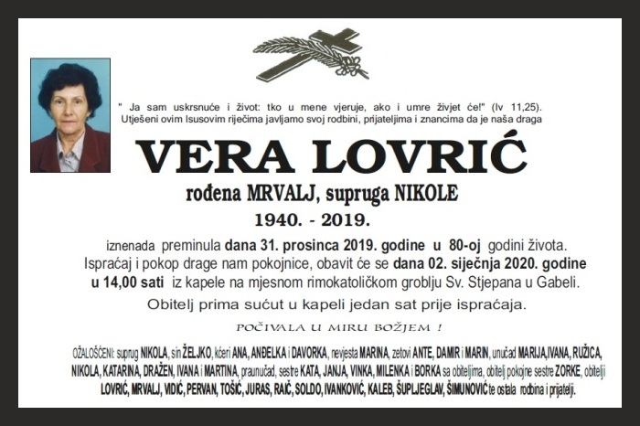 Vera  Lovrić