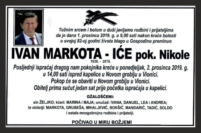 Ivan Markota –  Iće