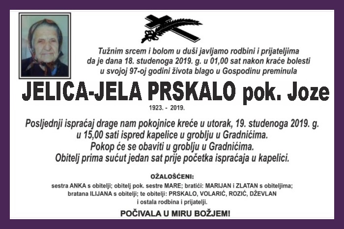 Jelica-Jela  Prskalo