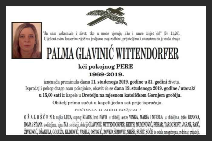 Palma Glavinić  Wittendorfer