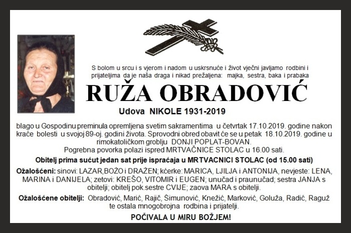 Ruža  Obradović