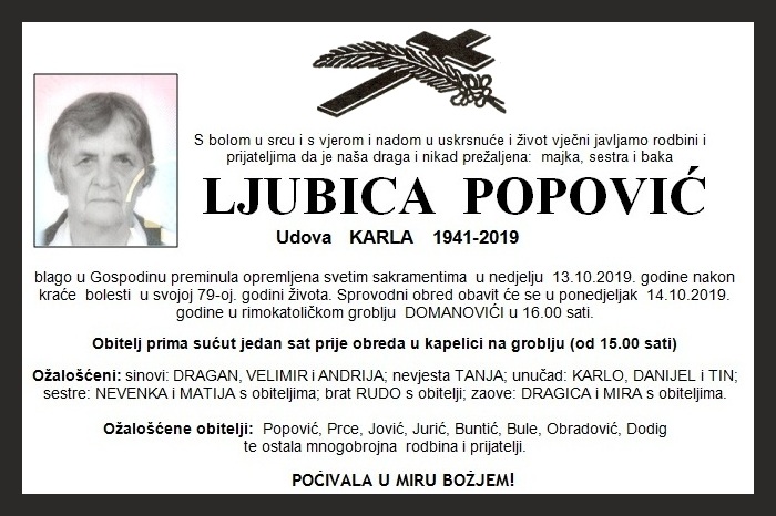 Ljubica  Popović