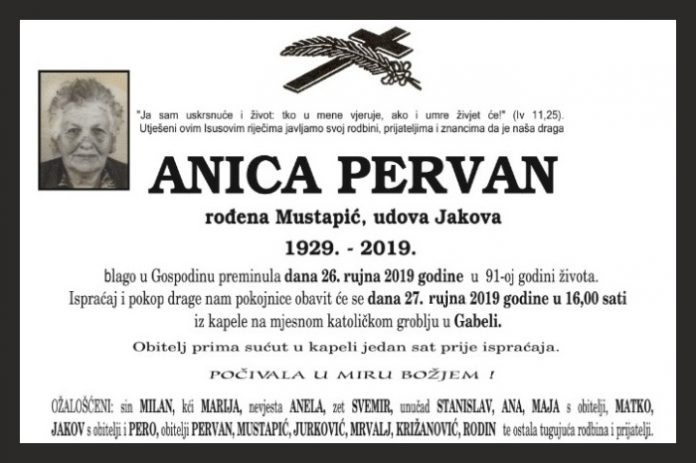 Anica  Pervan