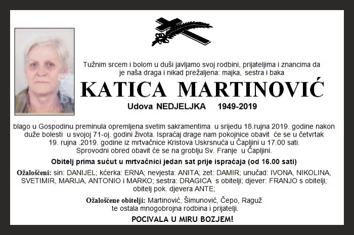 Katica  Martinović