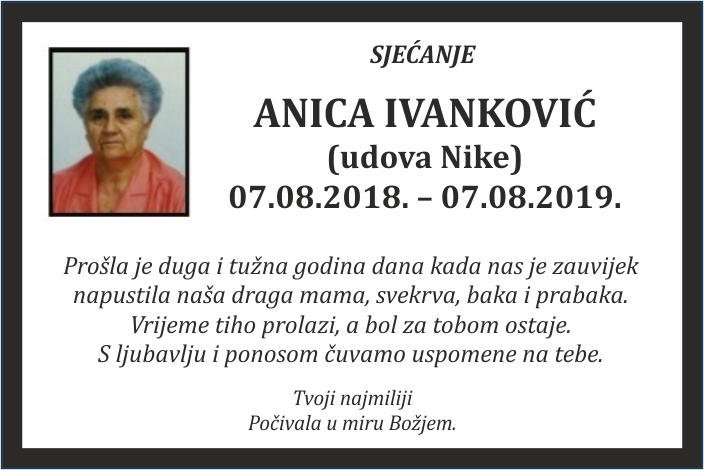 Anica  Ivanković